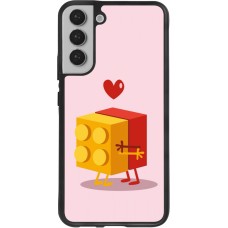 Coque Samsung Galaxy S22+ - Silicone rigide noir Saint Valentines Day 26 Puzzle