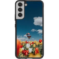 Coque Samsung Galaxy S22+ - Silicone rigide noir Hot air balloon 2026