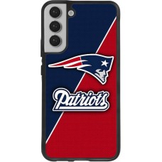 Coque Samsung Galaxy S22+ - Silicone rigide noir Super Bowl 26 Patriots 1