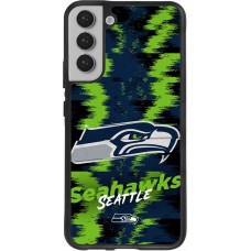 Coque Samsung Galaxy S22+ - Silicone rigide noir Super Bowl 26 Seattle 2