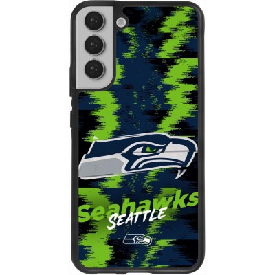 Samsung Galaxy S22+ Case Hülle - Silikon schwarz Super Bowl 26 Seattle 2