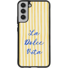 Coque Samsung Galaxy S22+ - Silicone rigide noir The good life 2026