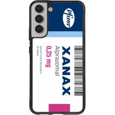 Coque Samsung Galaxy S22+ - Silicone rigide noir Xanax Alprazolam 2025