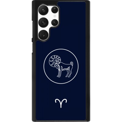 Samsung Galaxy S22 Ultra Case Hülle - Astrologie Widder