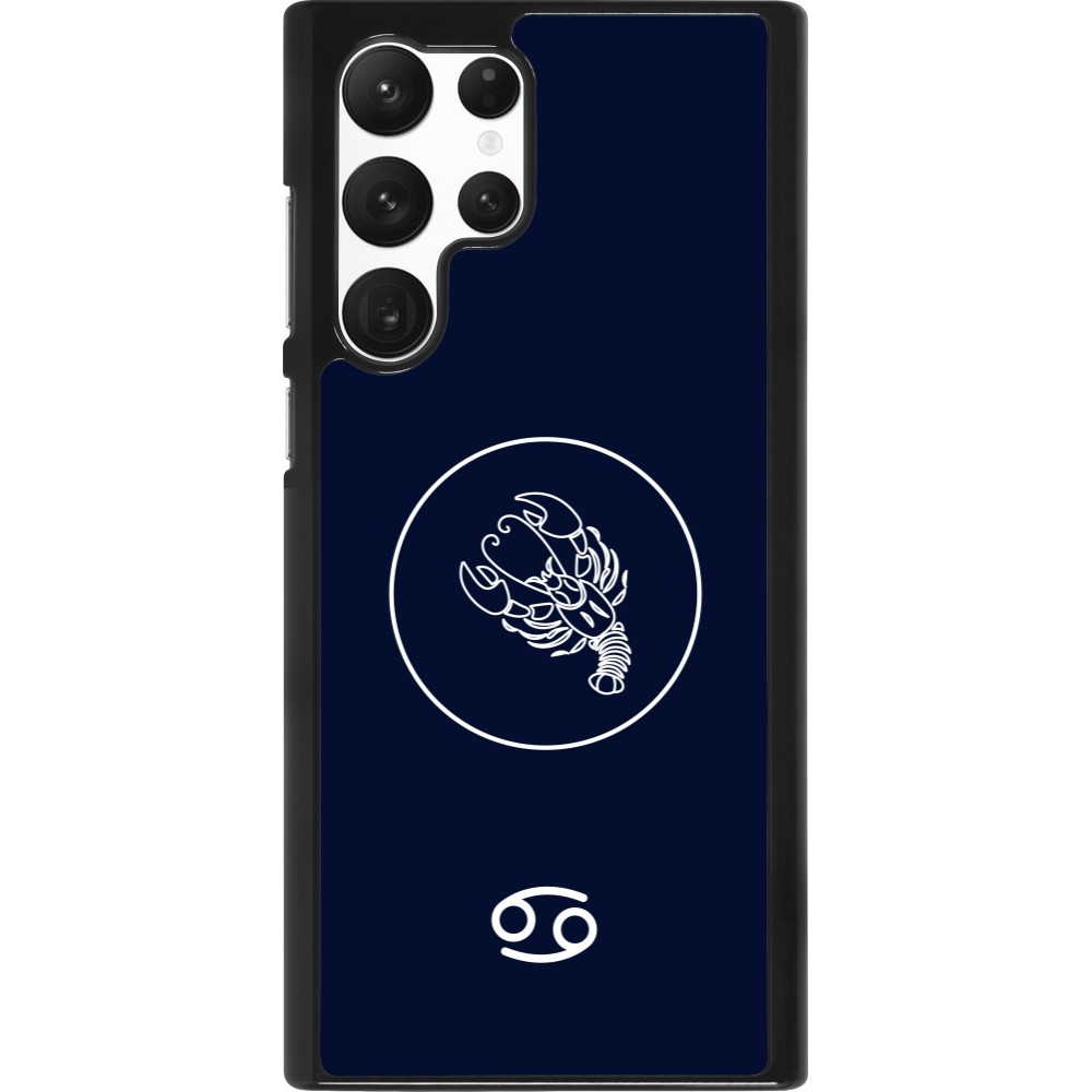 Samsung Galaxy S22 Ultra Case Hülle - Astrologie Krebs
