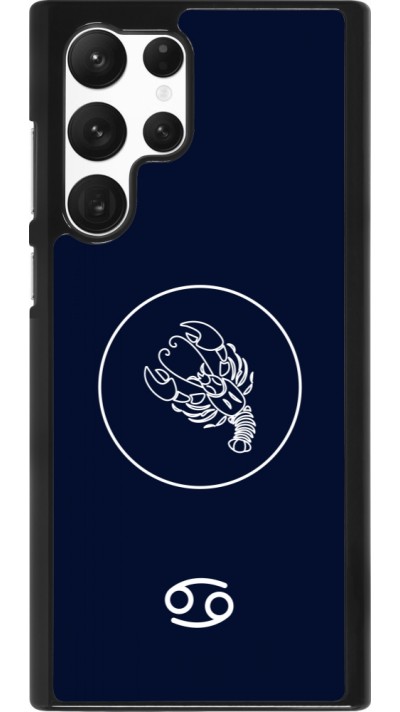 Samsung Galaxy S22 Ultra Case Hülle - Astrologie Krebs