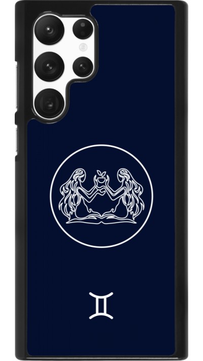 Samsung Galaxy S22 Ultra Case Hülle - Astrologie Zwillinge