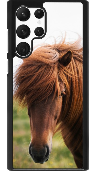 Coque Samsung Galaxy S22 Ultra - Autumn 22 horse in the wind