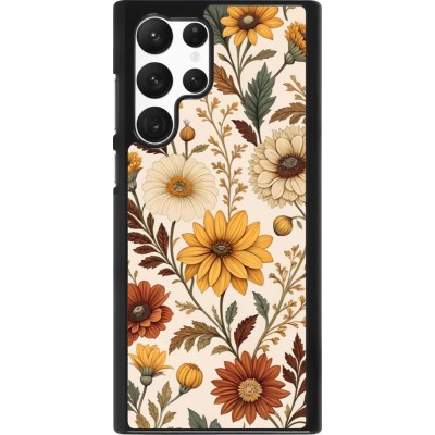 Samsung Galaxy S22 Ultra Case Hülle - Autumn 25 Flower pattern