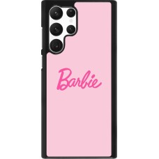 Samsung Galaxy S22 Ultra Case Hülle - Barbie Text