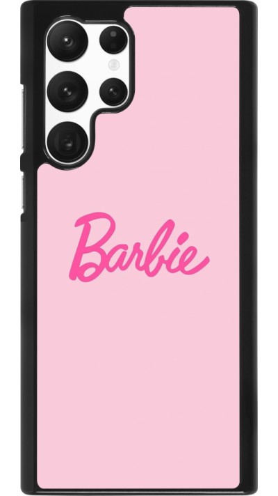 Samsung Galaxy S22 Ultra Case Hülle - Barbie Text