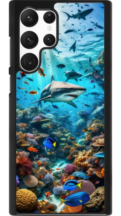 Samsung Galaxy S22 Ultra Case Hülle - Bora Bora Meer und Wunder