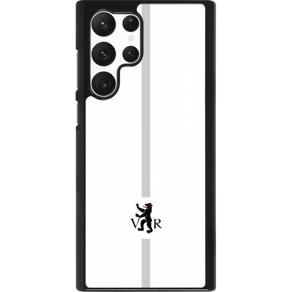 Samsung Galaxy S22 Ultra Case Hülle - Kanton AR weiss