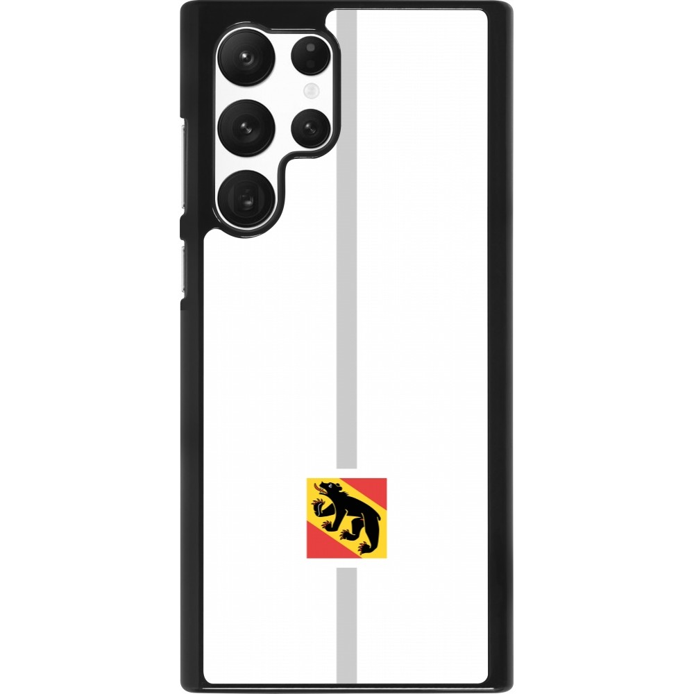 Samsung Galaxy S22 Ultra Case Hülle - Kanton BE weiss