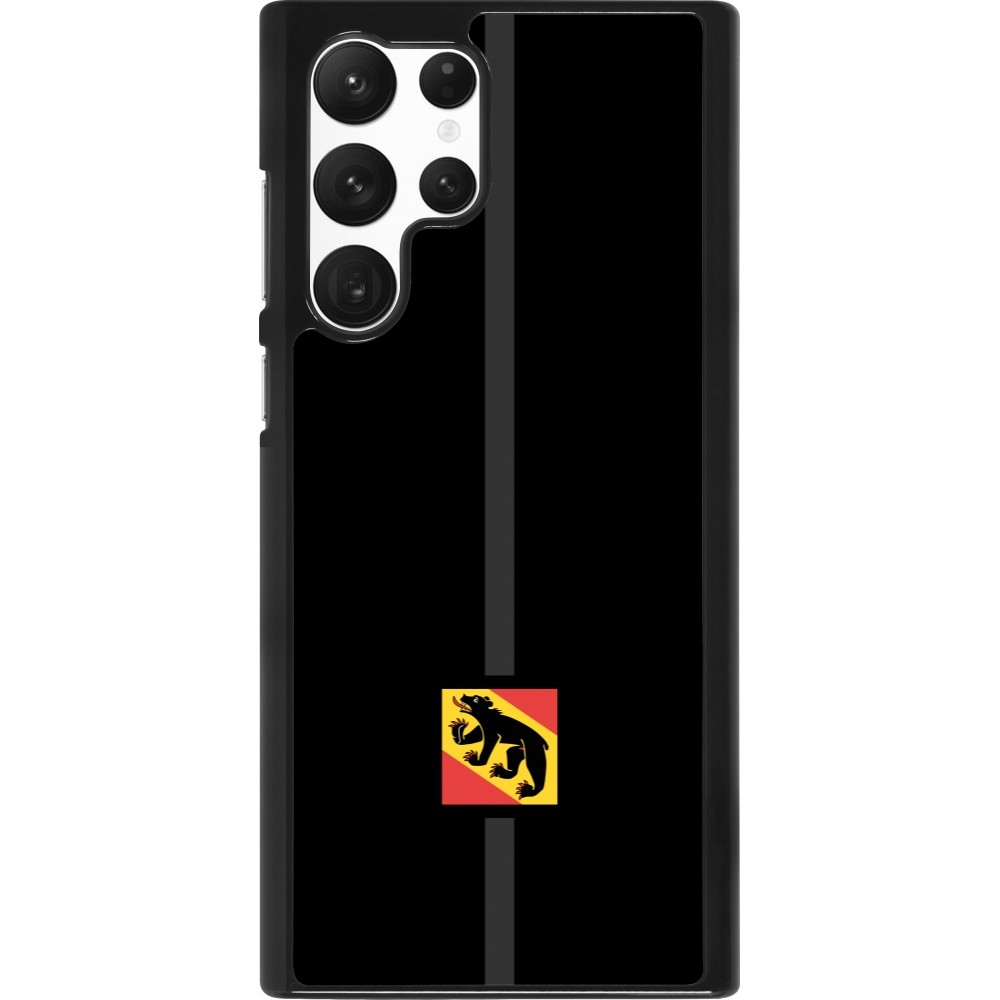 Samsung Galaxy S22 Ultra Case Hülle - Kanton BE schwarz
