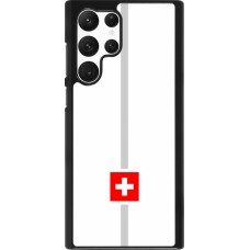 Samsung Galaxy S22 Ultra Case Hülle - Kanton CH weiss