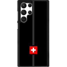 Samsung Galaxy S22 Ultra Case Hülle - Kanton CH schwarz