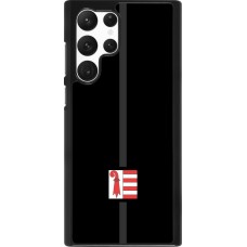 Samsung Galaxy S22 Ultra Case Hülle - Kanton JU schwarz