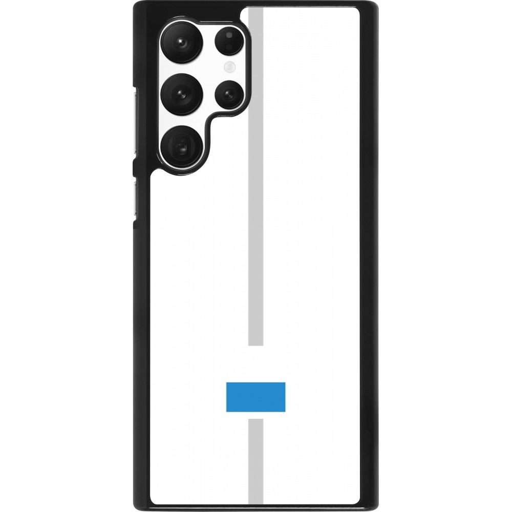 Samsung Galaxy S22 Ultra Case Hülle - Kanton LU weiss