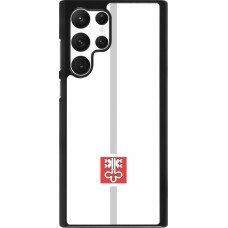 Samsung Galaxy S22 Ultra Case Hülle - Kanton NW weiss