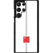 Samsung Galaxy S22 Ultra Case Hülle - Kanton SZ weiss