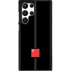 Samsung Galaxy S22 Ultra Case Hülle - Kanton SZ schwarz