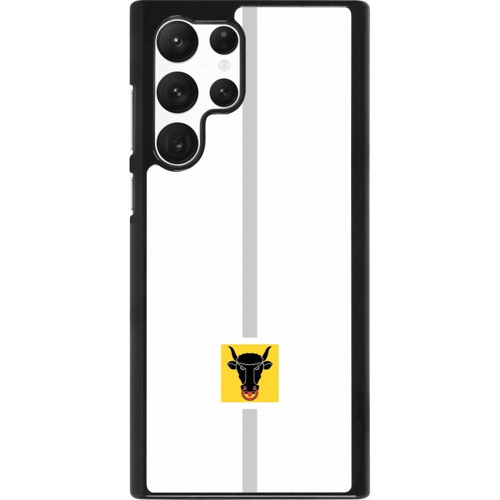 Samsung Galaxy S22 Ultra Case Hülle - Kanton UR weiss