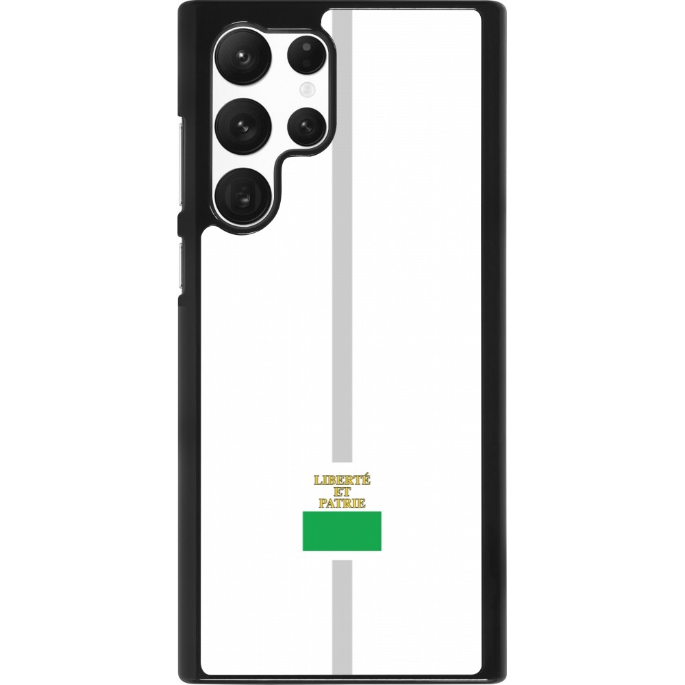 Samsung Galaxy S22 Ultra Case Hülle - Kanton VD weiss