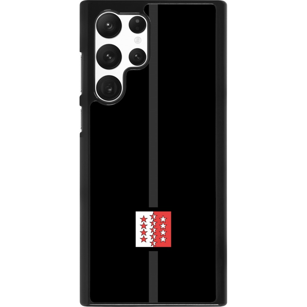 Samsung Galaxy S22 Ultra Case Hülle - Kanton VS schwarz