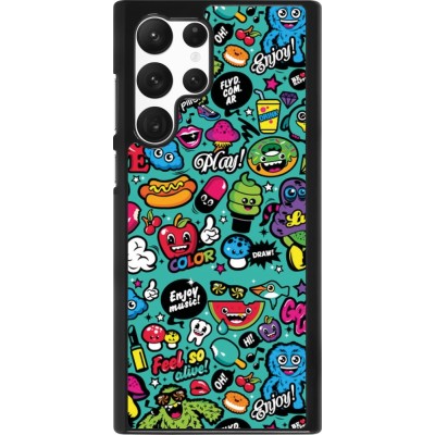 Samsung Galaxy S22 Ultra Case Hülle - Cartoons old school