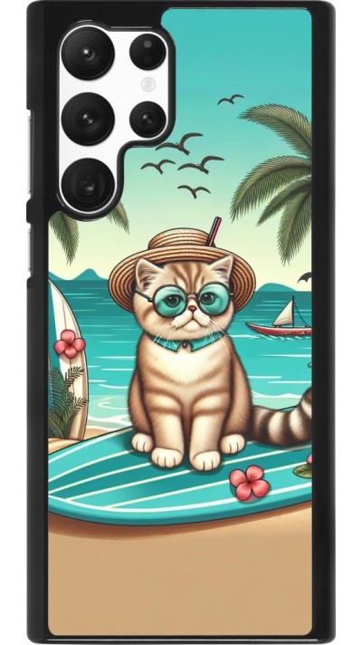 Samsung Galaxy S22 Ultra Case Hülle - Chat Surf Stil