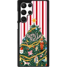 Coque Samsung Galaxy S22 Ultra - Christmas 25 Happy Holiday