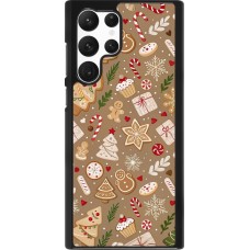 Coque Samsung Galaxy S22 Ultra - Christmas 25 Pattern Ginger Cookie