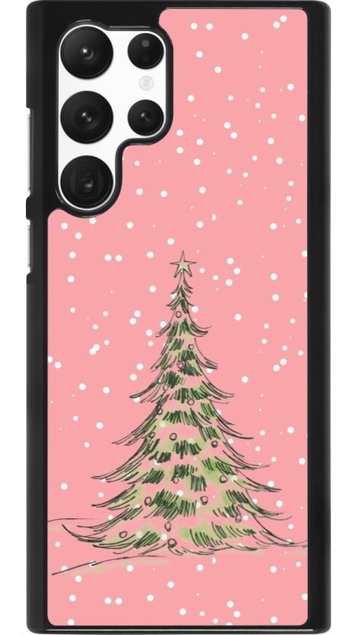 Coque Samsung Galaxy S22 Ultra - Christmas 25 Pink Tree