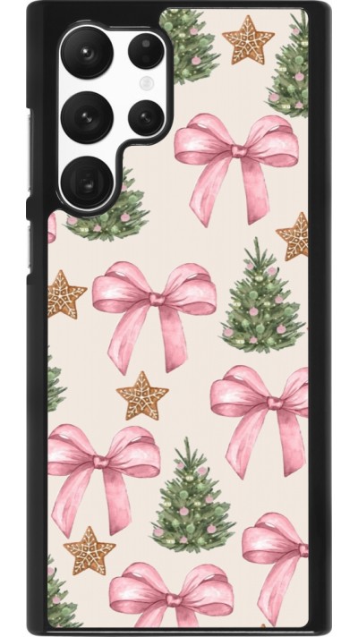 Coque Samsung Galaxy S22 Ultra - Christmas 25 Vintage Ribbons