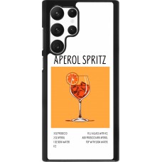 Samsung Galaxy S22 Ultra Case Hülle - Cocktail Rezept Aperol Spritz