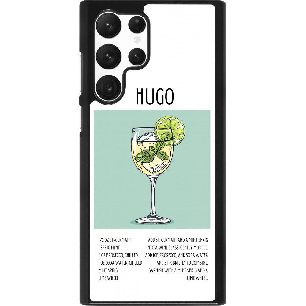 Samsung Galaxy S22 Ultra Case Hülle - Cocktail Rezept Hugo