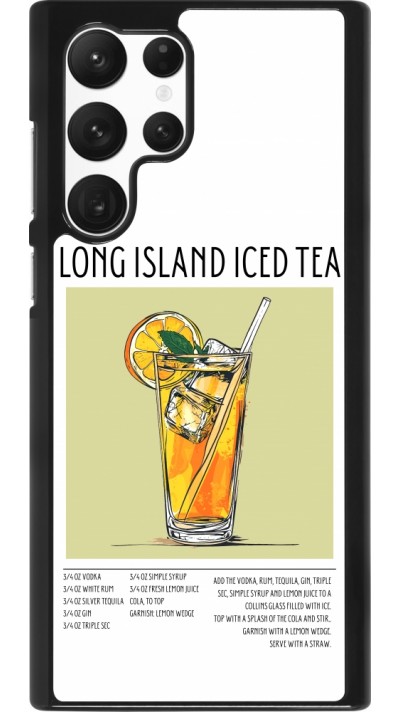 Coque Samsung Galaxy S22 Ultra - Cocktail recette Long Island Ice Tea