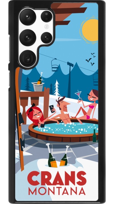 Coque Samsung Galaxy S22 Ultra - Crans-Montana Mountain Jacuzzi