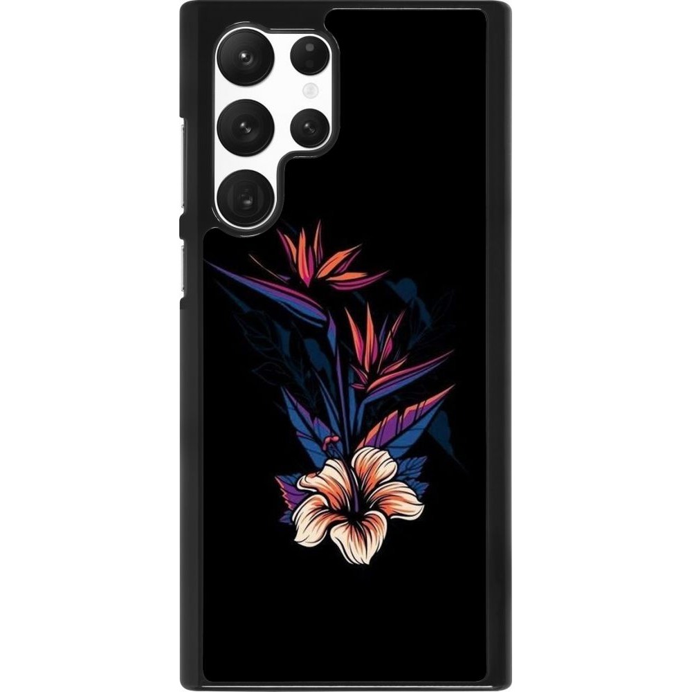 Coque Samsung Galaxy S22 Ultra - Dark Flowers