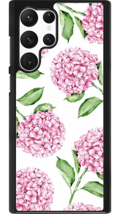 Samsung Galaxy S22 Ultra Case Hülle - Easter 2024 pink flowers