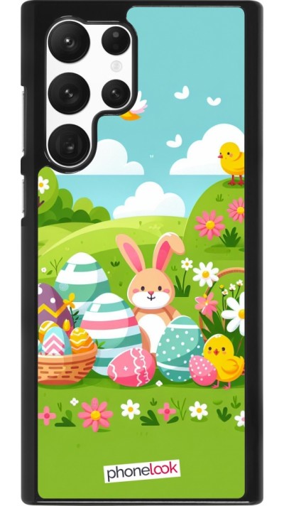 Samsung Galaxy S22 Ultra Case Hülle - Ostern 2025 Gruen