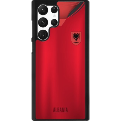 Coque Samsung Galaxy S22 Ultra - Maillot de football Albanie personnalisable