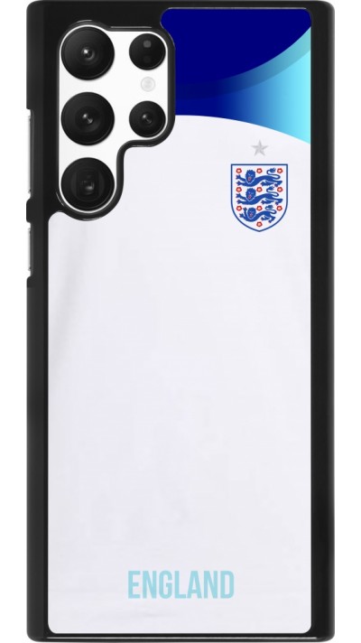 Coque Samsung Galaxy S22 Ultra - Maillot de football Angleterre 2022 personnalisable