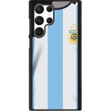 Coque Samsung Galaxy S22 Ultra - Maillot de football Argentine 2022 personnalisable