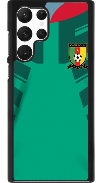 Samsung Galaxy S22 Ultra Case Hülle - Kamerun 2022 personalisierbares Fussballtrikot