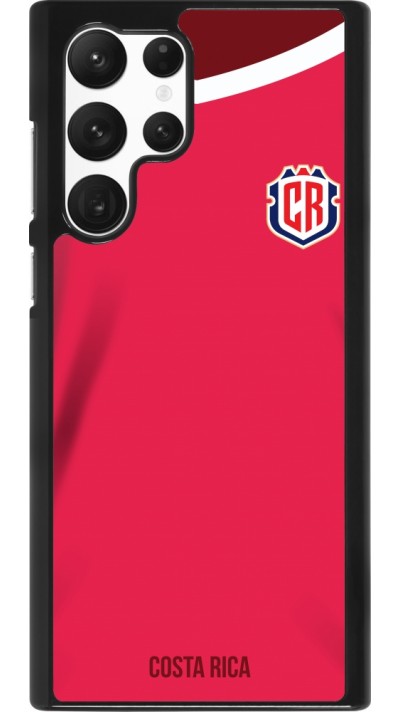 Coque Samsung Galaxy S22 Ultra - Maillot de football Costa Rica 2022 personnalisable