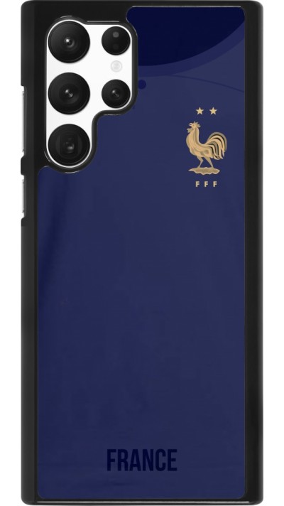 Samsung Galaxy S22 Ultra Case Hülle - Frankreich 2022 personalisierbares Fussballtrikot