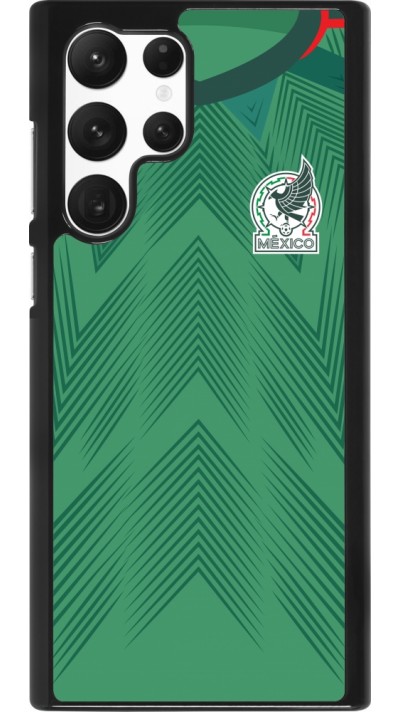 Samsung Galaxy S22 Ultra Case Hülle - Mexiko 2022 personalisierbares Fussballtrikot