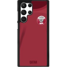 Samsung Galaxy S22 Ultra Case Hülle - Katar 2022 personalisierbares Fussballtrikot